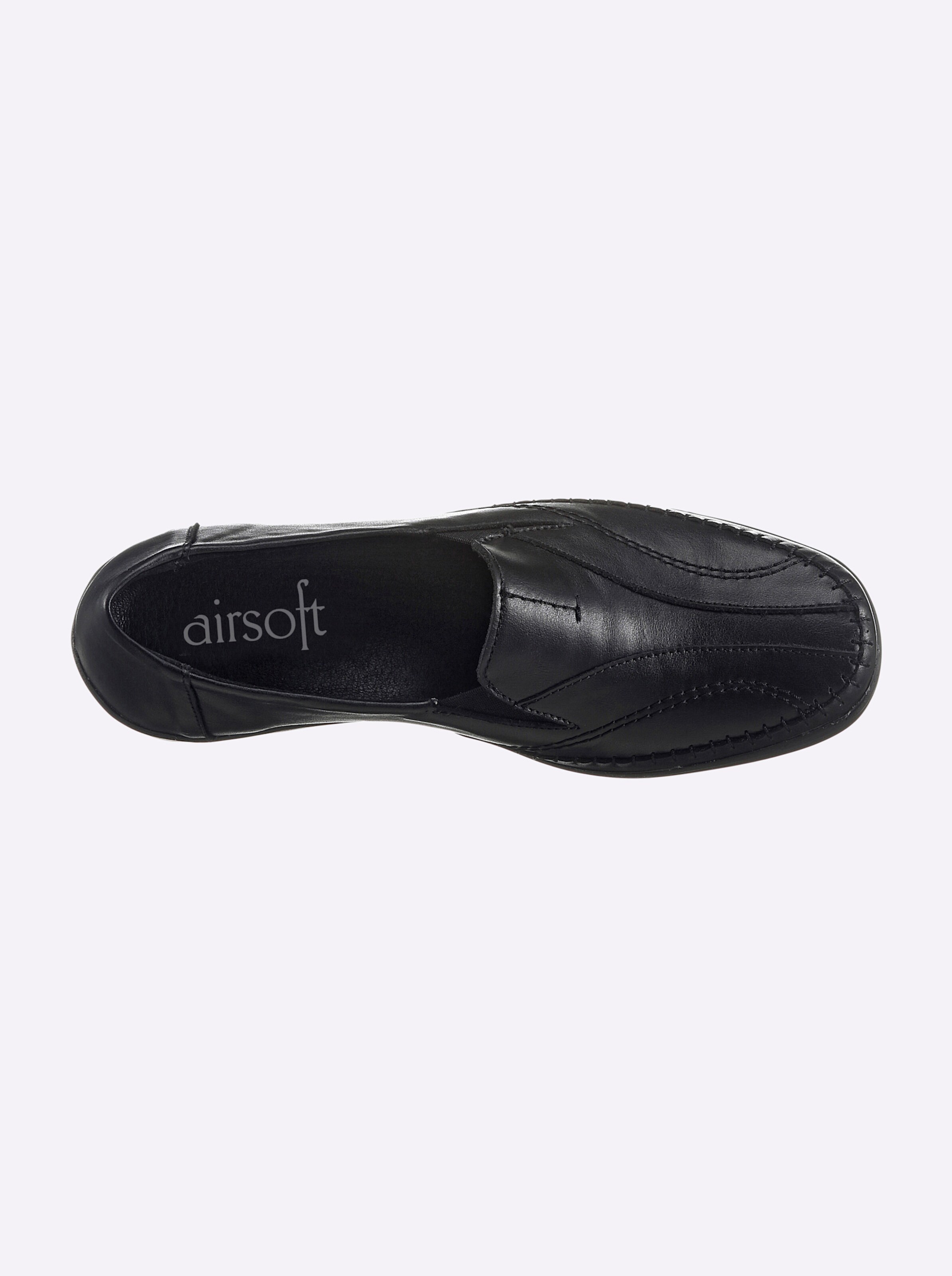 airsoft comfort+ Slipper in schwarz