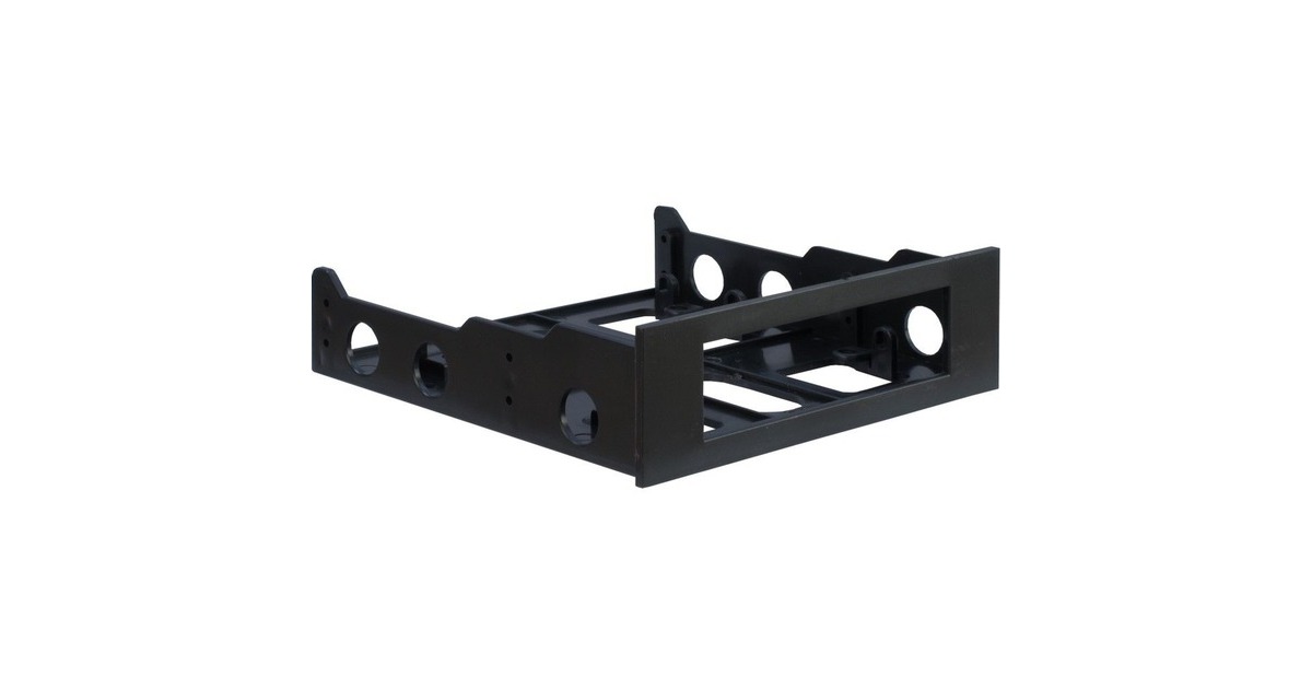 Inter-TechIPC 4088-S rack behuizing  (Zwart | 2x USB-A)