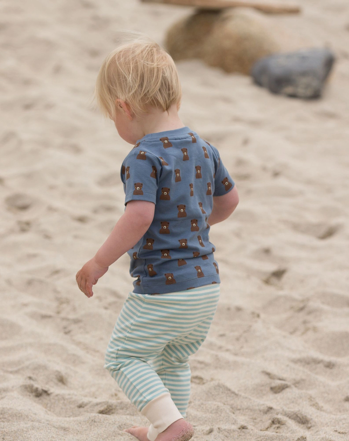 T-Shirt LITTLE BEARS 2-teilig in blau