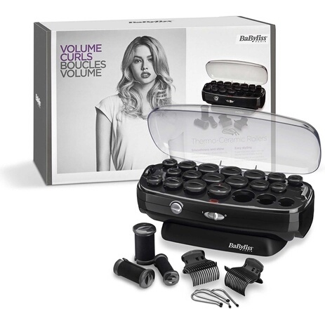 Bigoudis chauffants Babyliss RS035E - Bigoudis Thermo-Ceramic Rollers NOIR