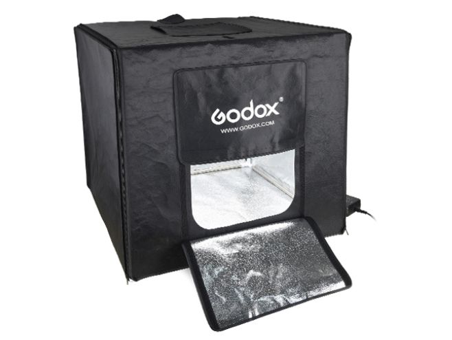 Godox Aufnahmebox LSD40 Doppellicht-LED-Mini-Fotostudio LED-Mini-Fotostudio eignet sich für Makro- und Produktaufnahmen mit einfacher Bedienung und freier Einstellung der Lichthelligkeit