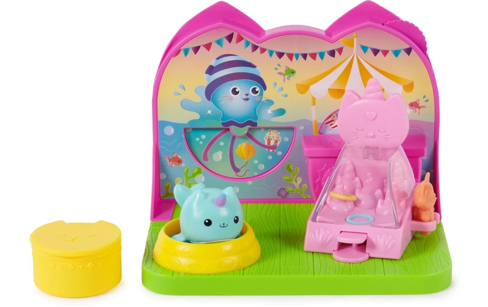 Gabby's Dollhouse Deluxe Room Carnival Cat AdventuresAuthentische Nachbildung der Animationsserie