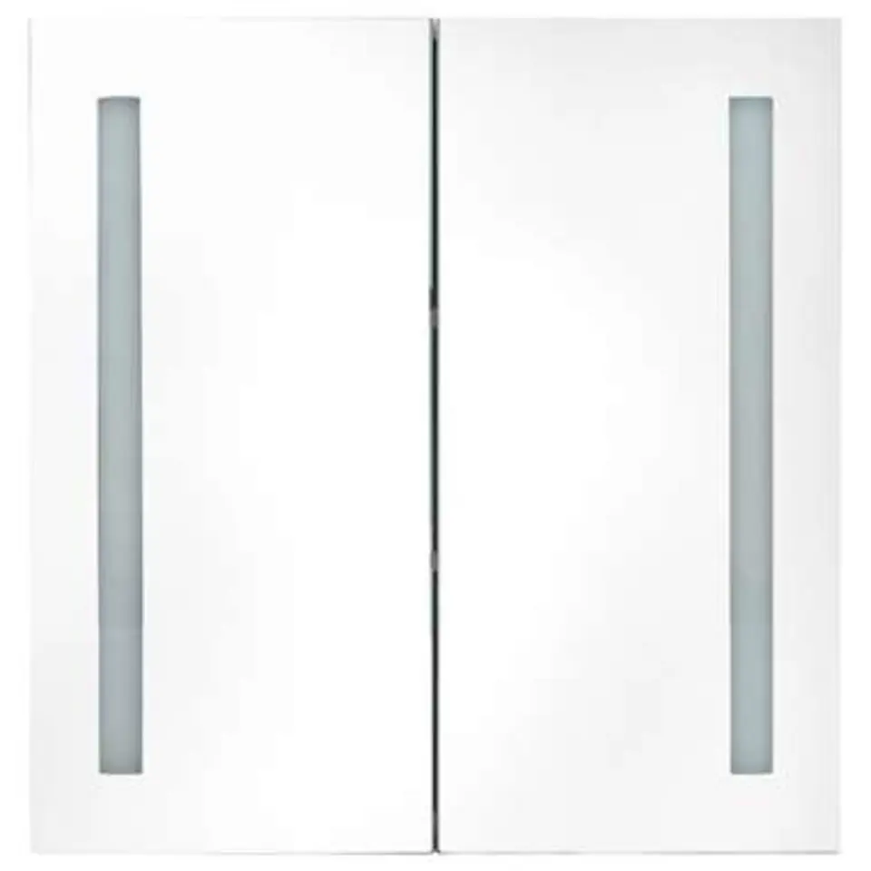vidaXL - Badkamerkast - Wit - MDF - 62 x 14 x 60 cm