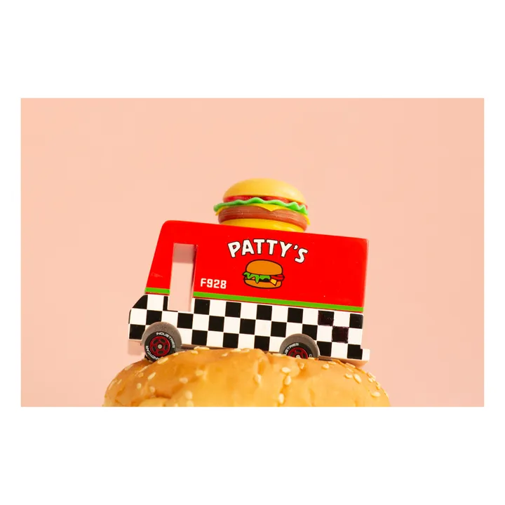 Candylab Voiture Burger en bois