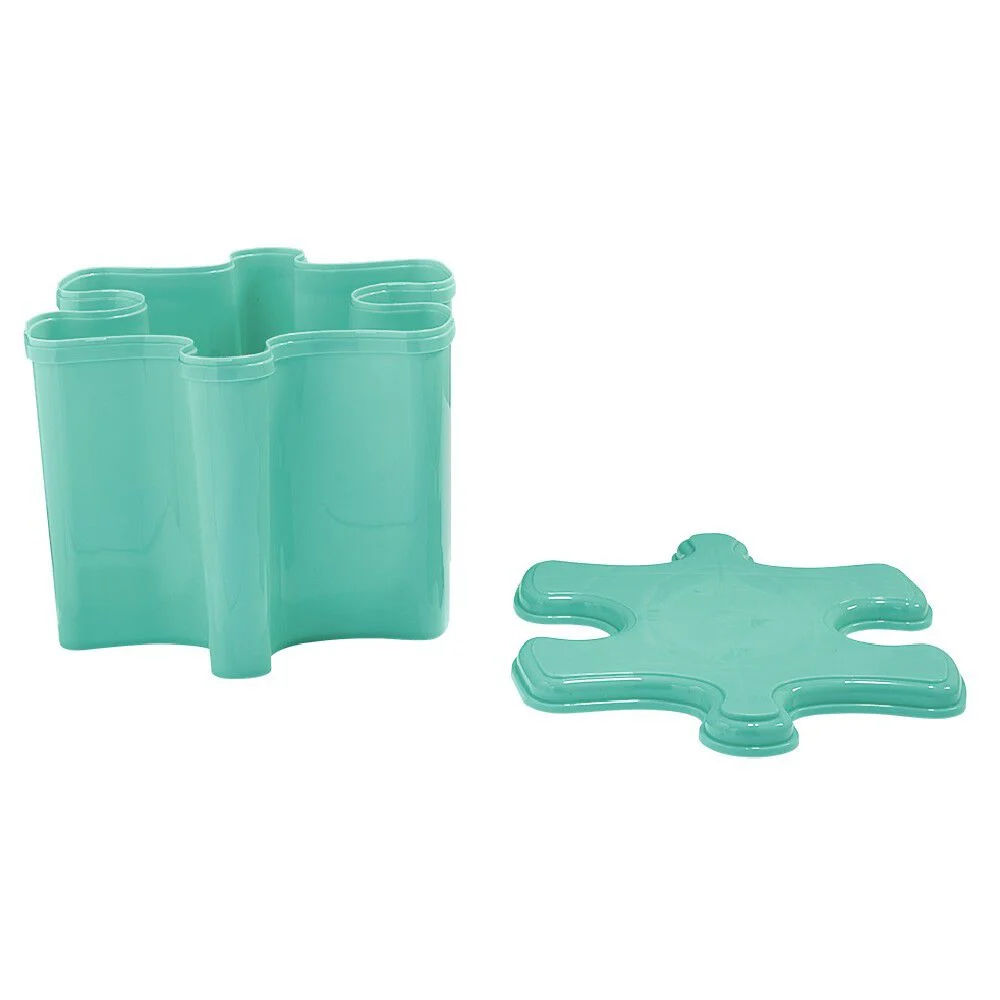 Boîte de rangement forme pièce de puzzle