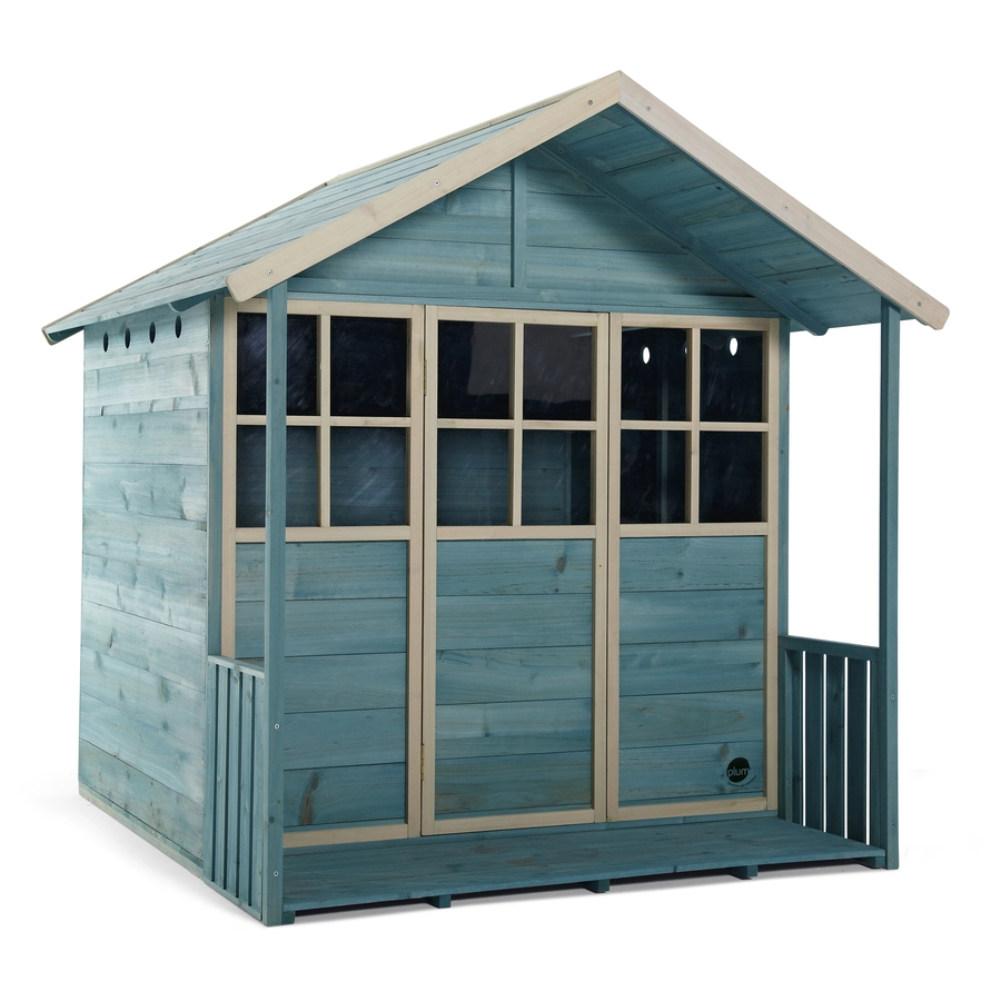 plum® Holz-Spielhaus, türkis