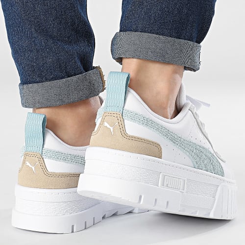 Baskets Femme Mayze Mix 387468 Blanc