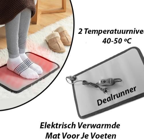 Elektrisch Verwarmde Mat Voor Je Voeten