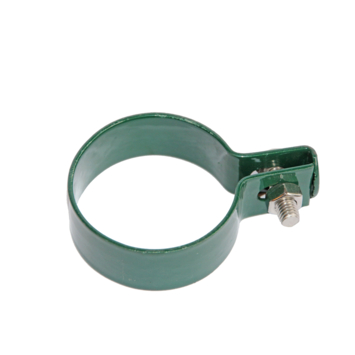 Giardino eindklem voor tuinpaal groen metaal 48 mm