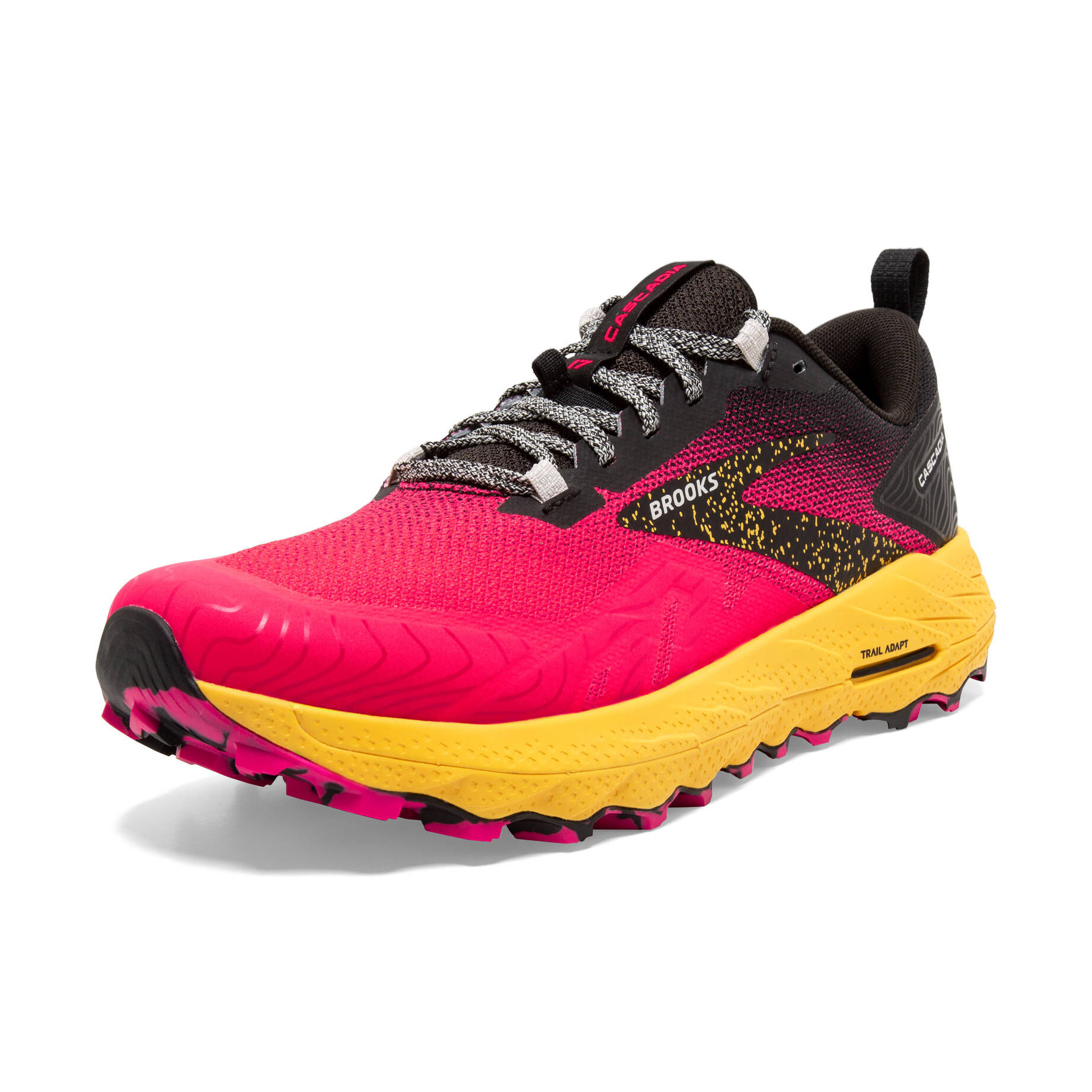 Brooks| Damen Trailrunningschuhe CASCADIA 17 schwarz/pink