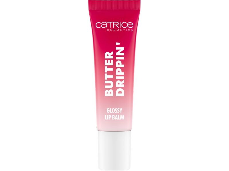 Catrice Lip Gloss Butter Drippin' Glossy 050 Cherry Delicio Feuchtigkeitsspendender, glänzender Lippenbalsam in zartem Rosa