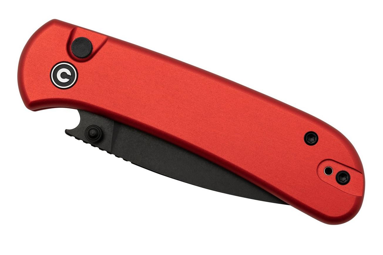 Civivi Qubit C22030E-2 Red Aluminium, zakmes