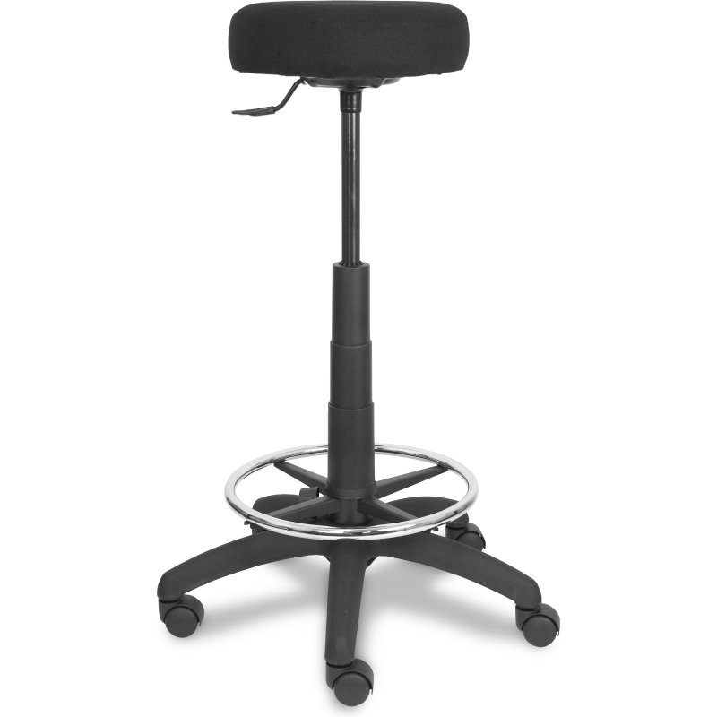 Tabouret réglable en hauteur - Modèle Tolosa Tissu ARAN Noir