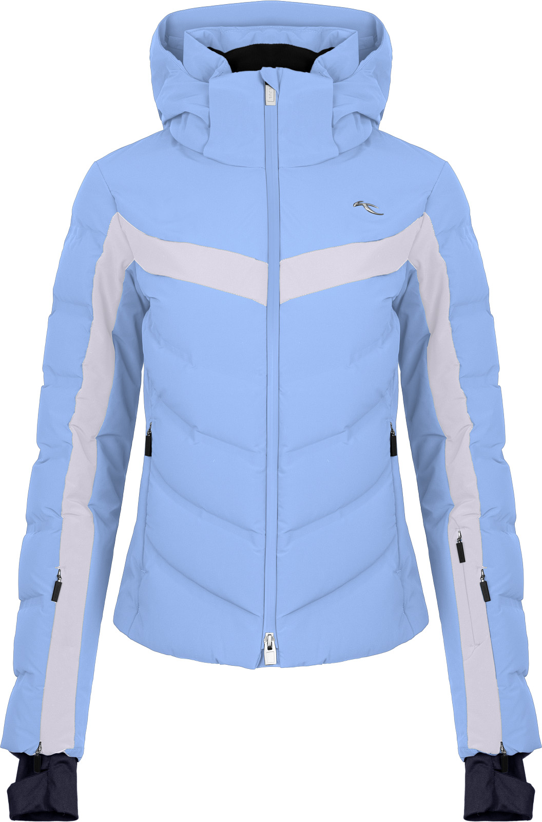 Momentum Jacket Dame Blue Opal/White