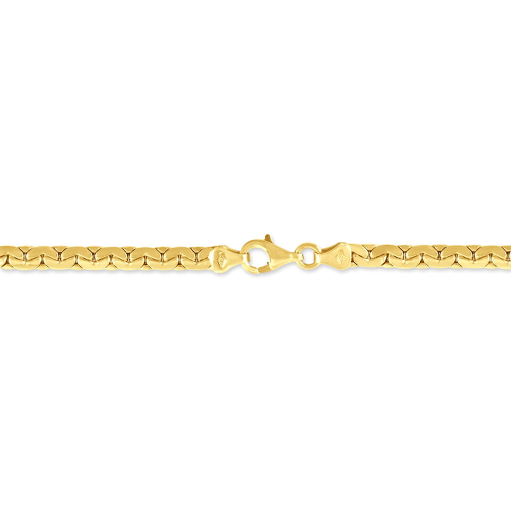 Bracelet Ivy Maille Haricot Or Jaune
