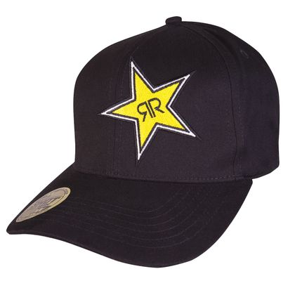 Casquette Shot ROCKSTAR OLLY - Noir / Jaune
