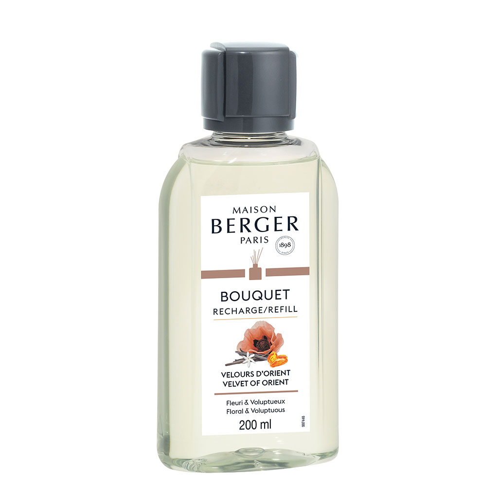 Recharge parfum pour lampe Berger velours d'orient 200ml - MAISON BERGER