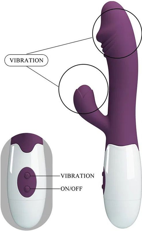 Pretty Love - Snappy Rabbit Vibrator Paars