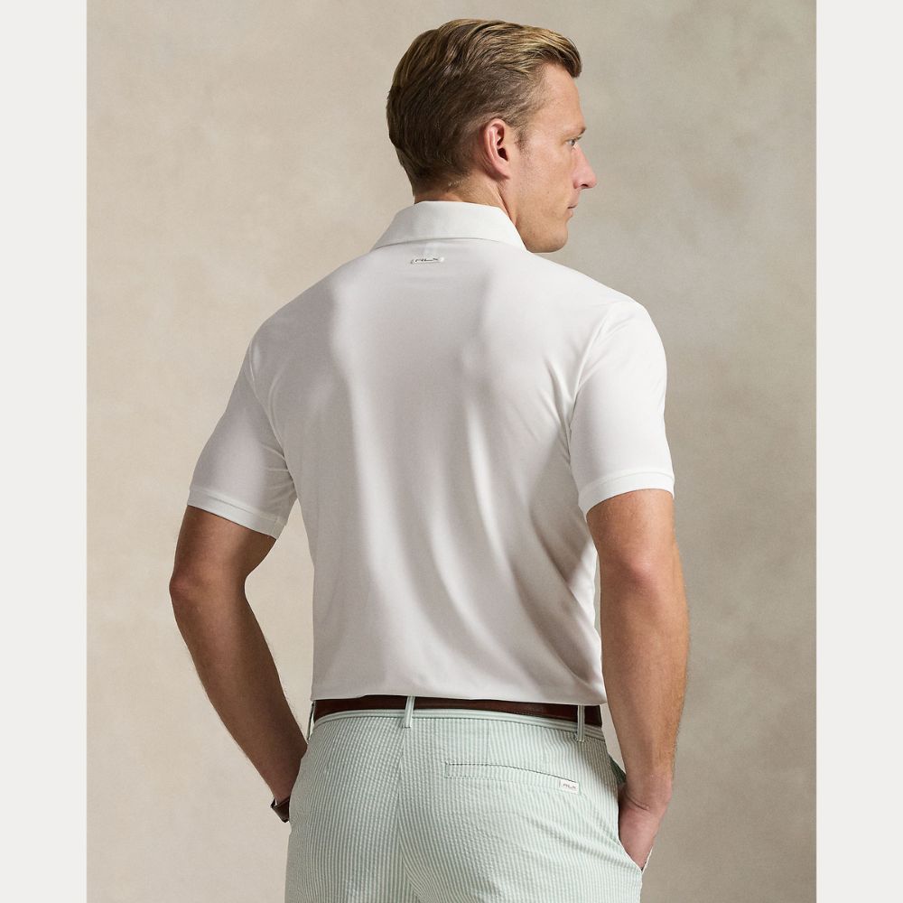 Tailored Performance Pique Herre Hvit