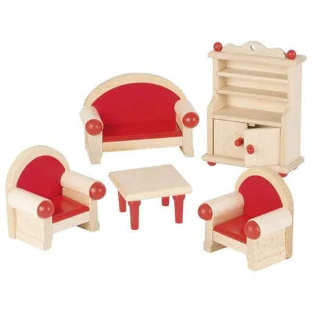 goki Puppenhausmöbel Wohnzimmer