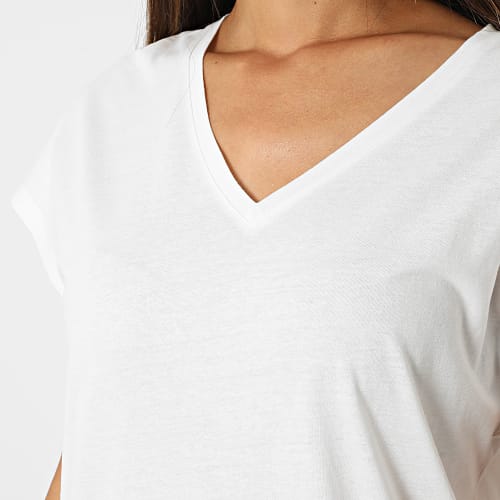 Robe Longue Femme Anna 10265415 Blanc