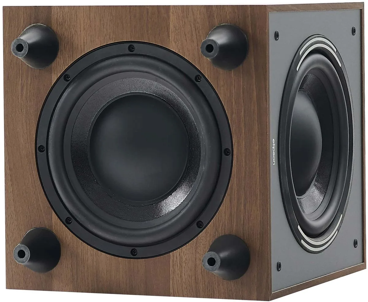Elipson Horus 8S Noyer et gris Caissons de basses