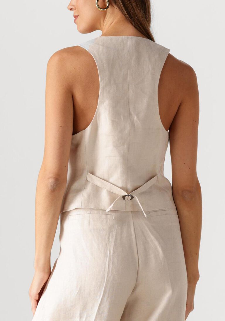 gebroken wit copenhagen muse gilet nature waistcoat