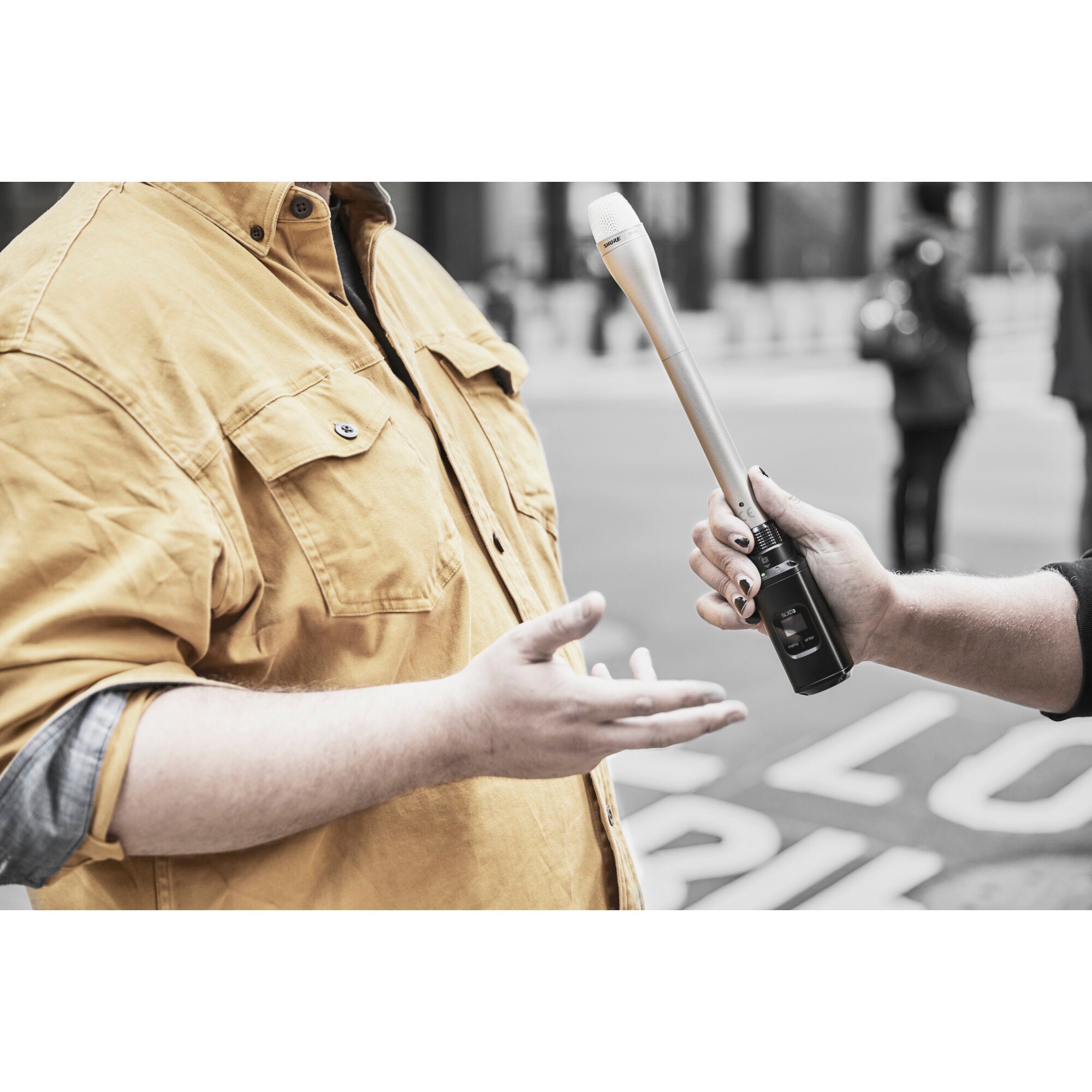 Shure SLXD3 snap-on zender voor handheld microfoons S50 (823-865 MHz)