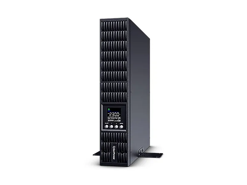 CyberPower Smart App Online S OLS2000ERT2Ua - UPS (stativ-monterbar / ekstern) - AC 230 V - 1800 Watt - 2000 VA - 1-faset - 9 At - RS-232, USB - output-stikforbindelser: 8 - 2U - sort