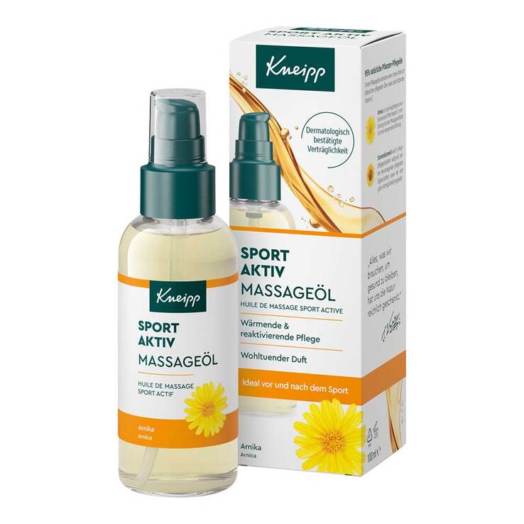 Kneipp Massageöl Sport Aktiv, 100 ml
