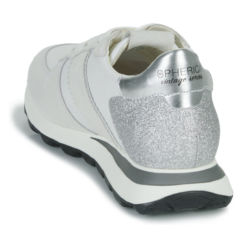 Geox - D SPHERICA VSERIES - Blanc / Gris / Argenté