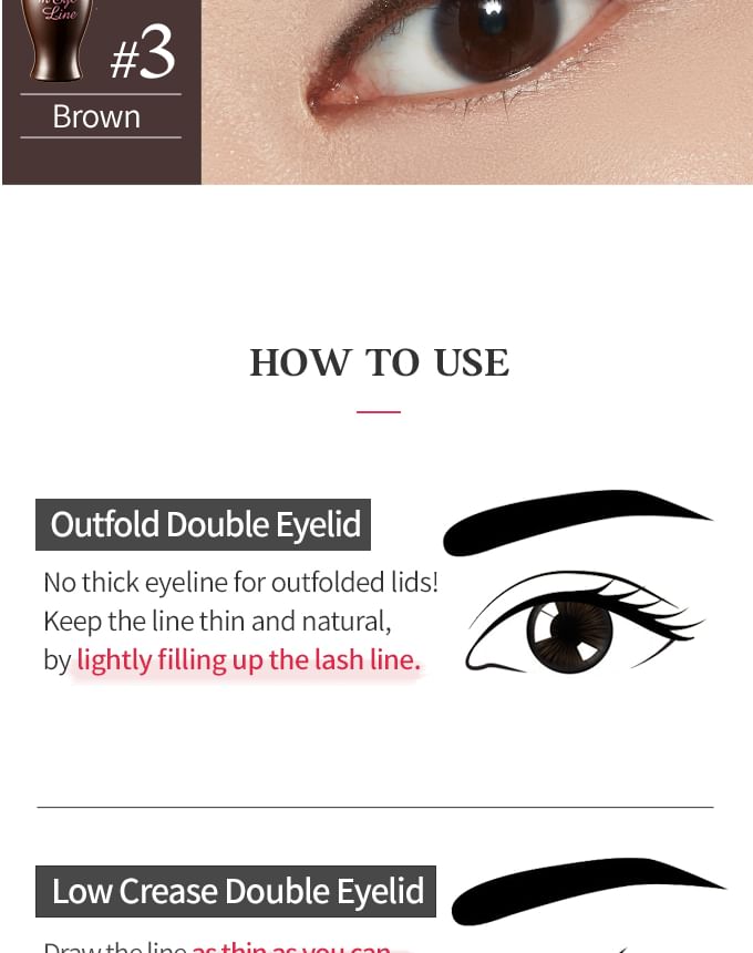 ETUDE - Oh~ m' Eye Line - 3 kleuren
