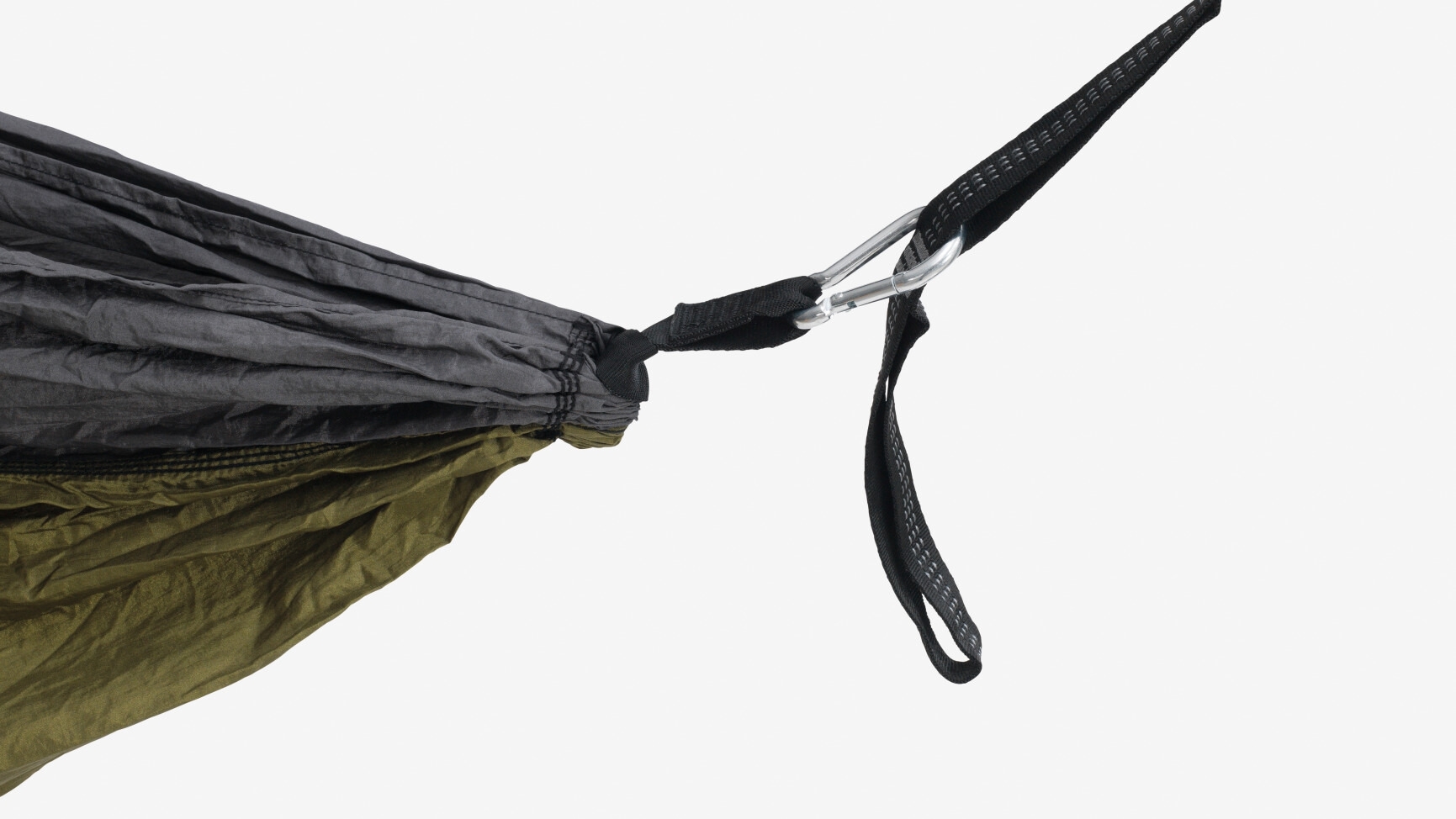 Easy Camp Hängematte grün inkl. Tragetasche / Karabiner / Schlingen 270 x 140 cm
