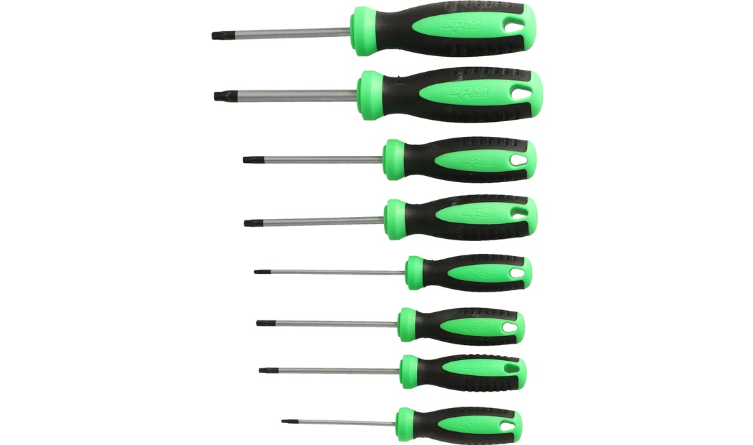 Skruetrækkersæt 8 dele torx - SP Tools