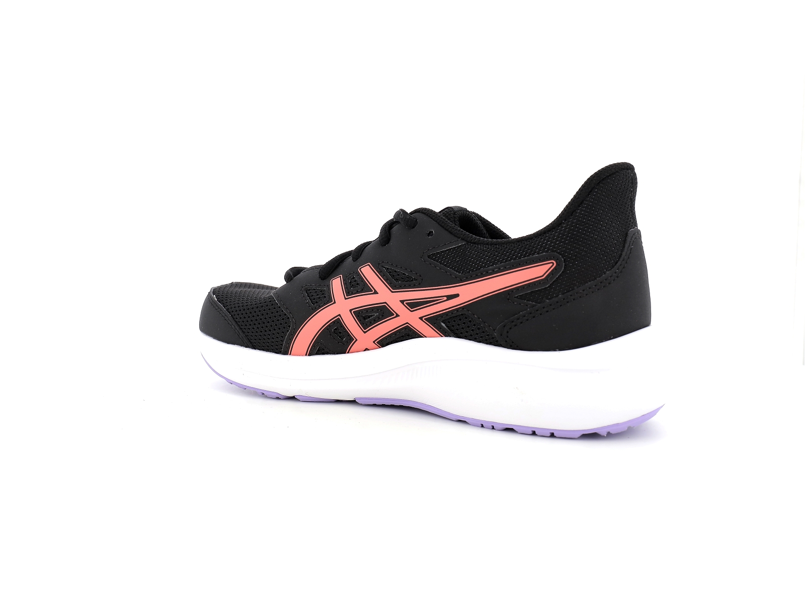 Asics-JOLT 4 GS Matières combinées Noir Rose
