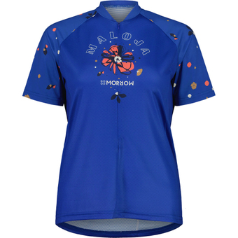Maloja TennoM. Allmountain 1/2 Kurzarmtrikot Bright Cobalt Damen