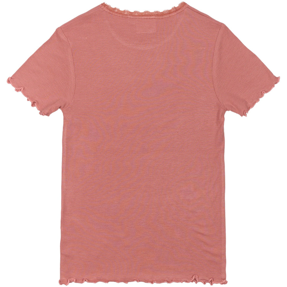 Køb The New Old Rose Lotus Rib T-Shirt