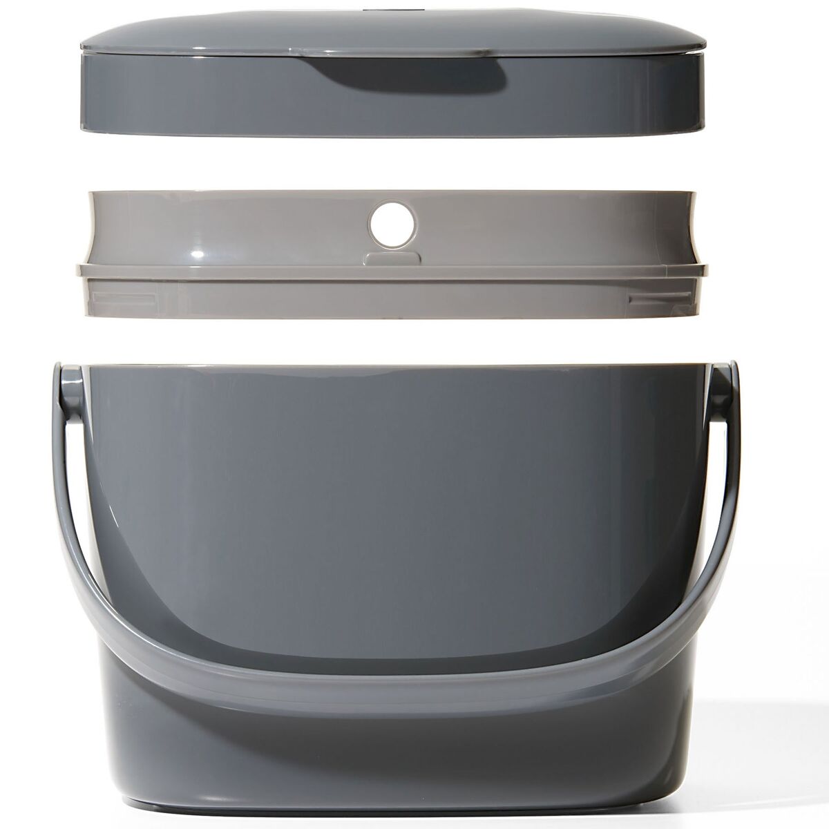 Easy-Clean Komposybeholder 6,6 L, Charcoal