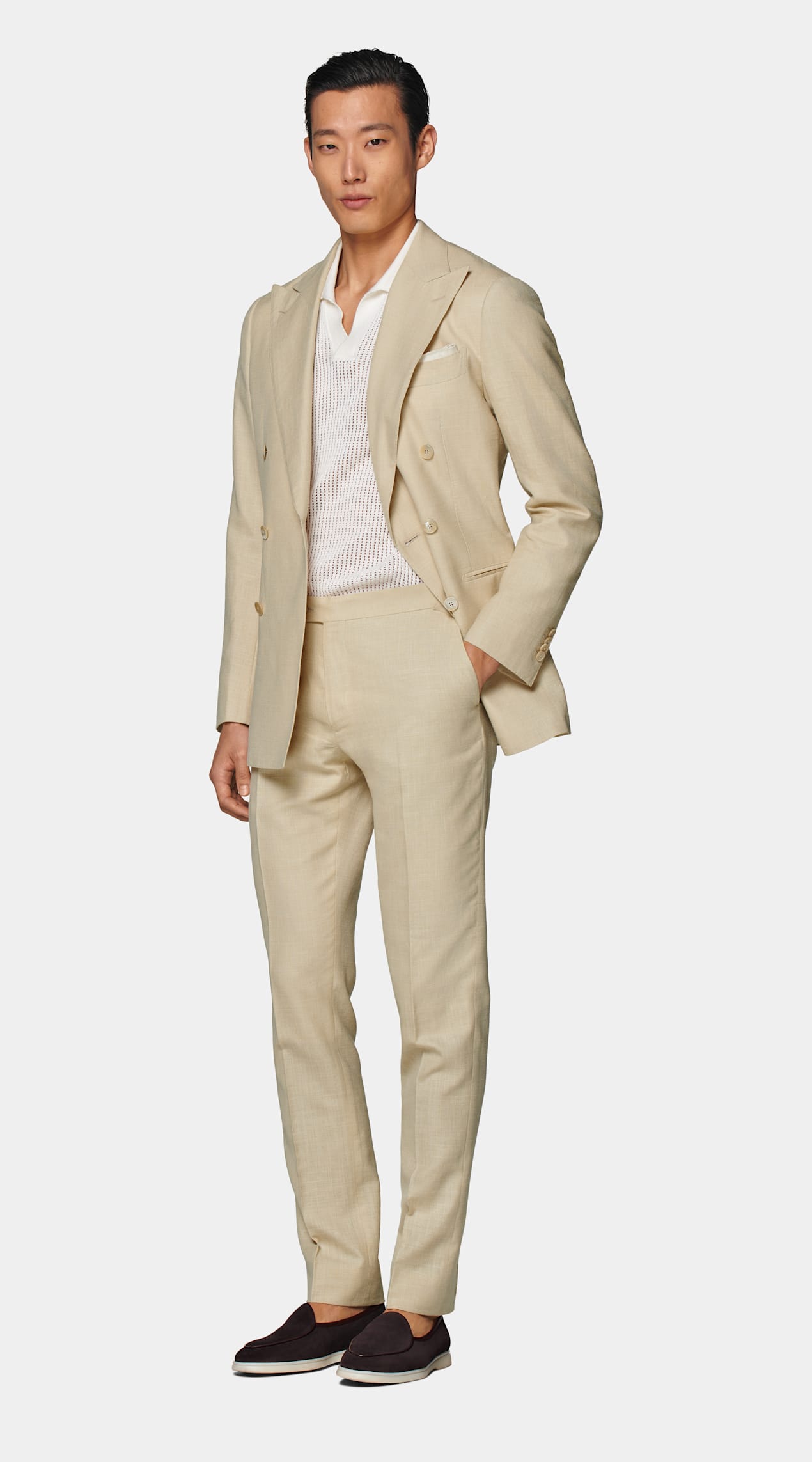 Costume Havana coupe Tailored sable
