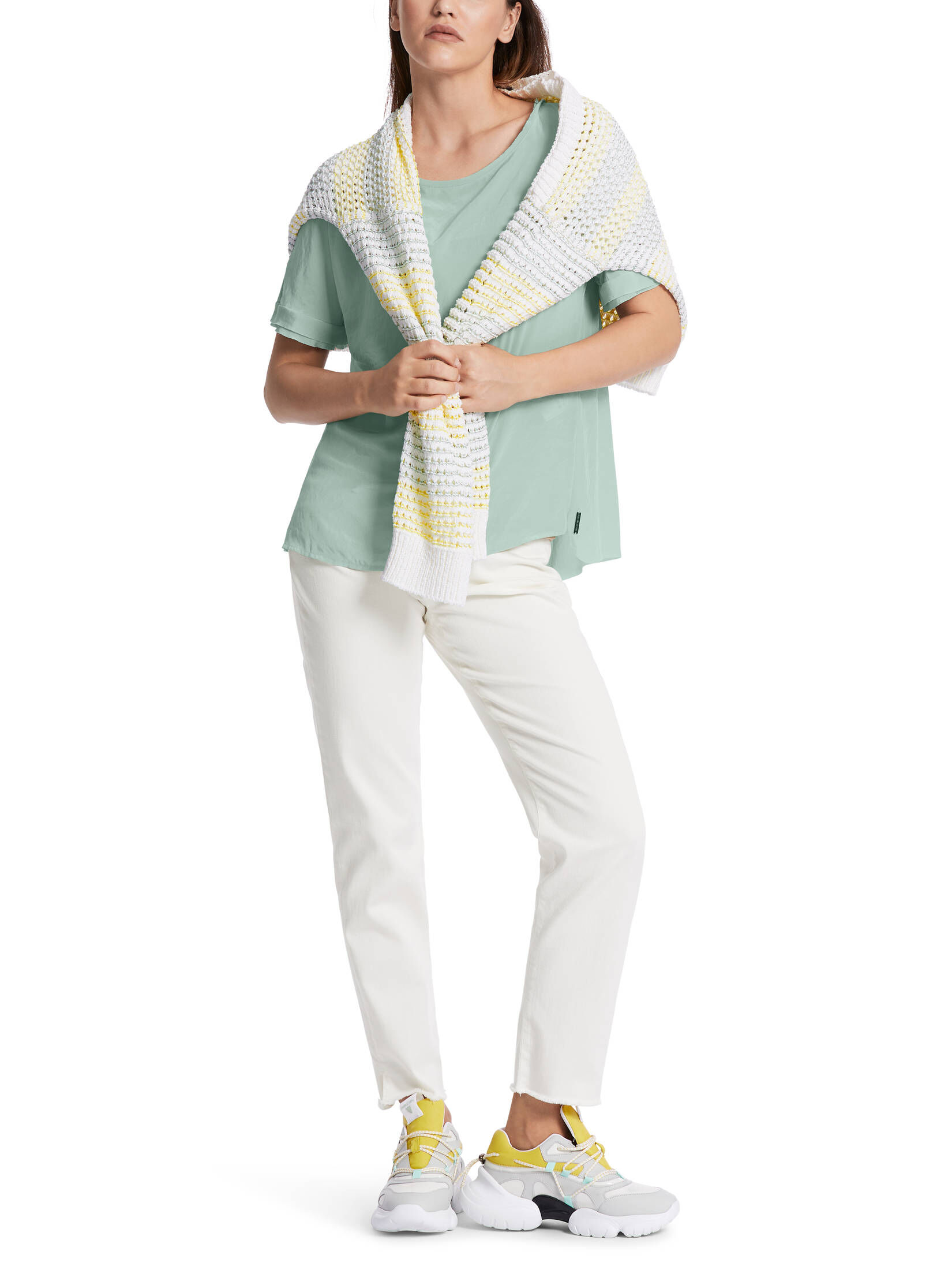 Marc Cain| Damen Bluse kurzärmelig