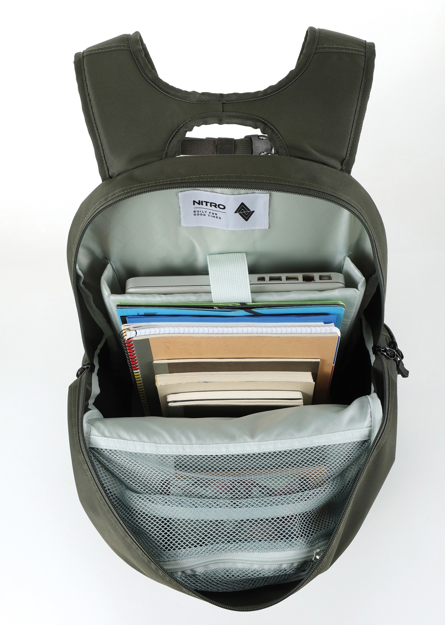 NITRO Schulrucksack »Hero« Alltagsrucksack, Grosser Freizeitrucksack, Schule, Arbeit und Reise