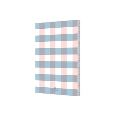 Oberthur Malaga - Carnet de notes souple - A5 - ligné - 200 pages - vichy