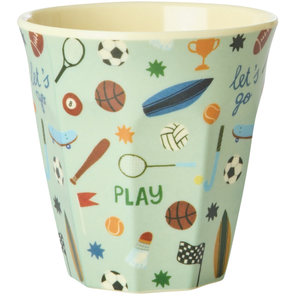 Køb Rice Sports Print Melamine Kop Medium 250 Ml