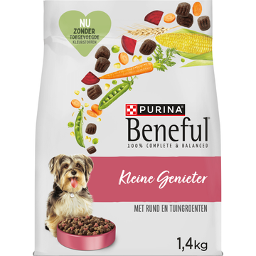 Beneful Kleine Genieter Hondenvoer met Rund en Tuingroenten