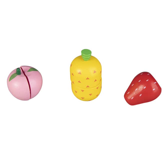 Besttoy - Holzkörbchen - Früchte Set 3
