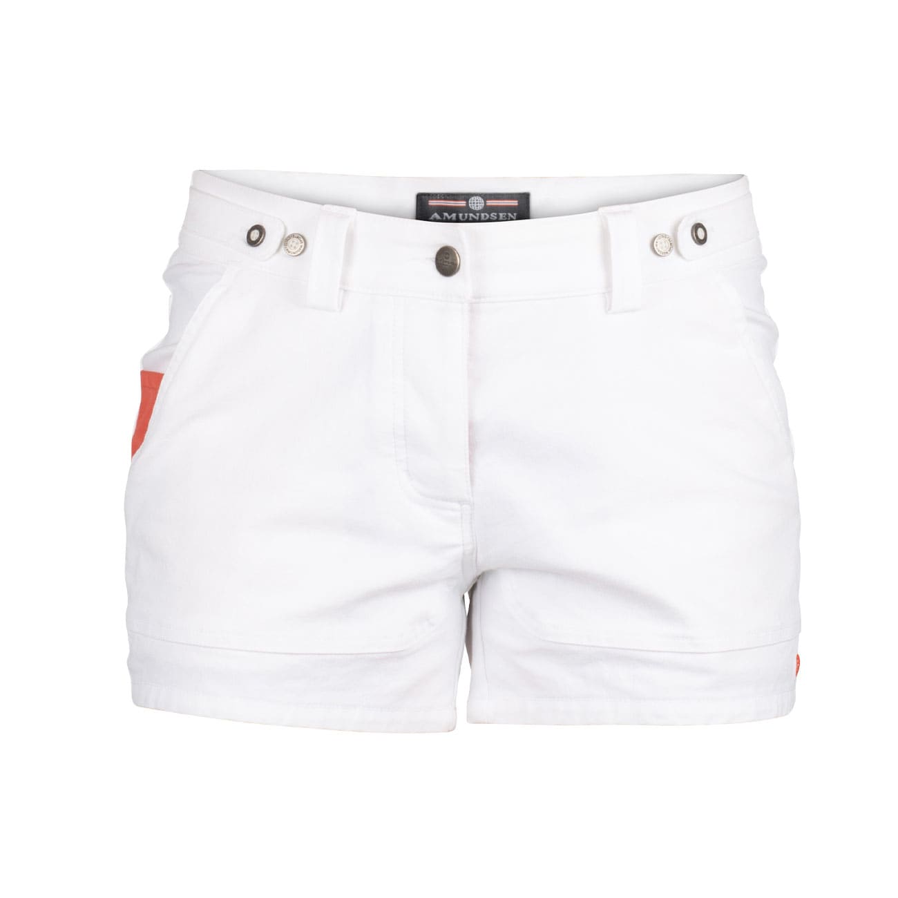 Amundsen Sports 4incher Oslo Shorts, Dame<br>Superkomfortabel med en solbleket denim-look!