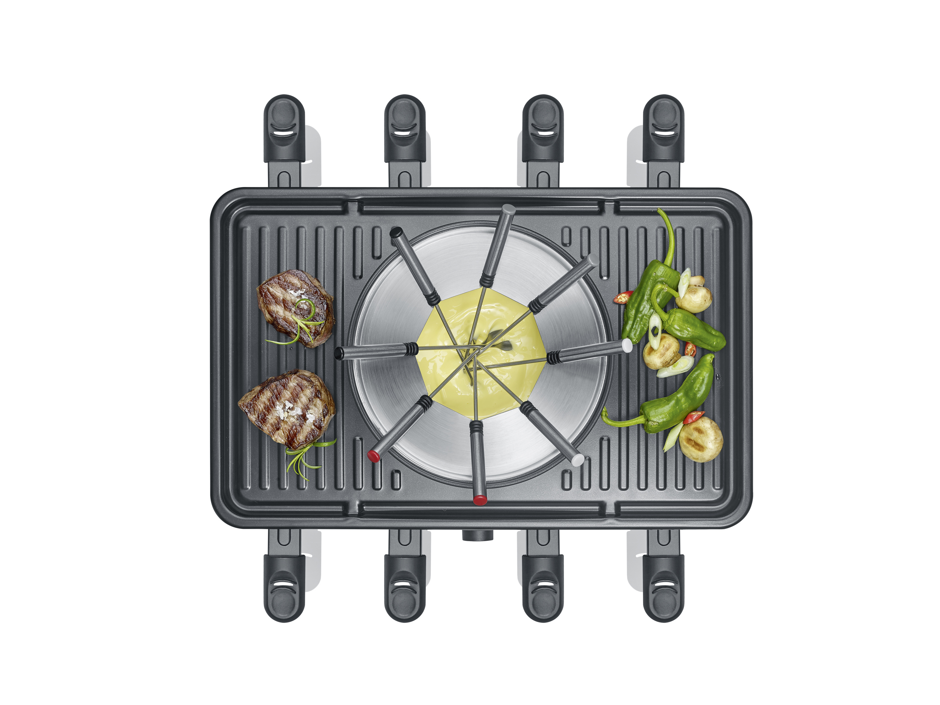 Raclette/Fondue Kombination