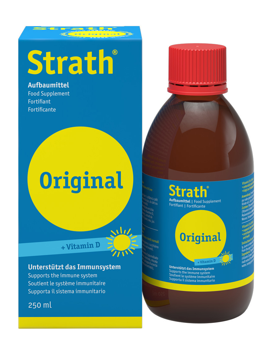 STRATH Original liq Aufbaumittel mit Vitamin D Fl 250 ml
