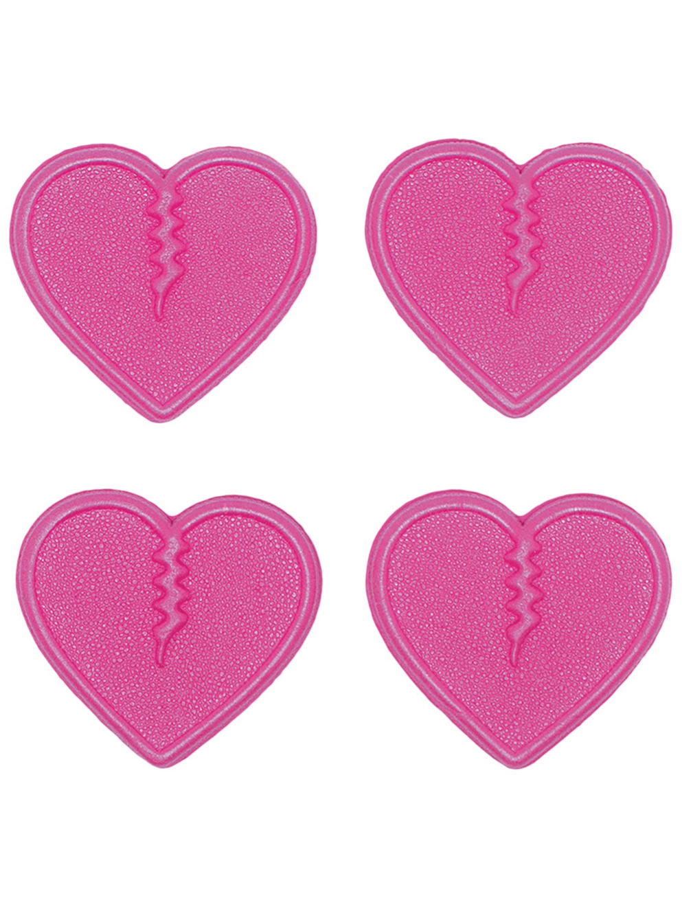 Crab Grab Mini Hearts Stomp Pad pink