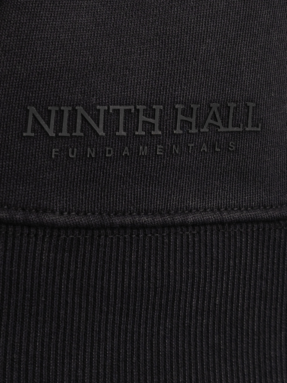 Ninth Hall Fundamental Hoodie black